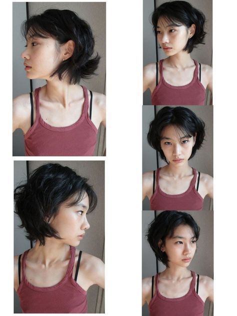 my next haircut Jung Ho Yeon Short Hair, Jelly Haircut, Hoyeon Jung Short Hair, Jelly Fish Hair Cuts, Fish Haircut, Weave Ideas, Jung Hoyeon, Hoyeon Jung, Shape Shifter