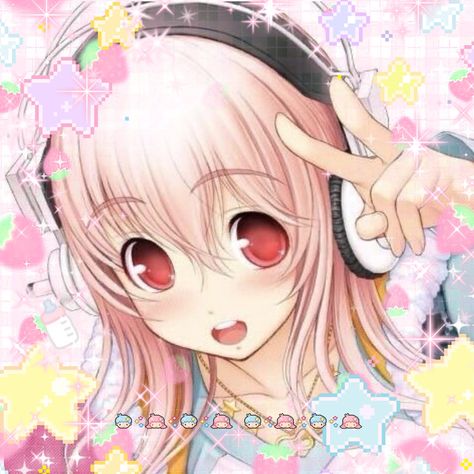 Cutecore Pink, Pink Music, Super Sonico, An Anime, Pink Hair, Music, Hair, Anime, Pink