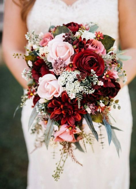 Maroon And Pink Wedding Bouquet, Burgundy Peony Bridal Bouquet, Maroon And Pink Bouquet, Maroon And Pink Flowers, Burgundy And Blush Bridal Bouquet, Pink And Maroon Wedding, Maroon Wedding Bouquet, Maroon And Pink Wedding, Blush Pink And Burgundy Wedding