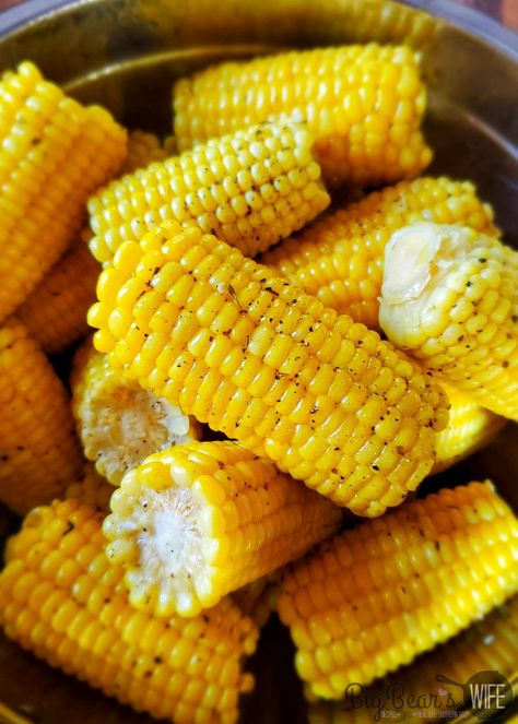 Best Corn On The Cob Recipe, Butter Corn On The Cob, Best Corn On The Cob, Boiling Corn, Semi Homemade Recipes, Corn On The Cob Recipe, Corn Recipes Side Dishes, Cook Corn, Butter Corn