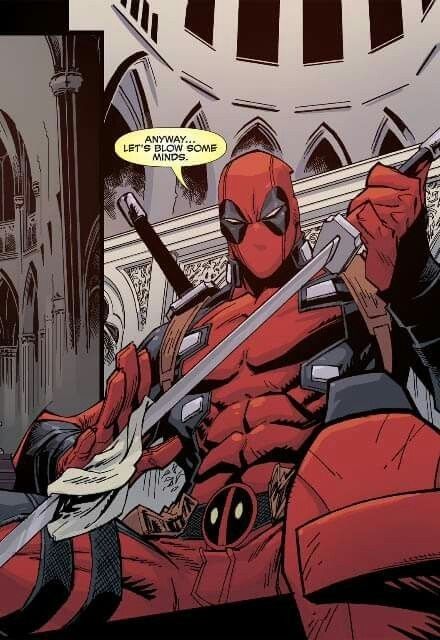 #Deadpool Marvel Jesus, Deadpool X Spiderman, Deadpool Art, Deadpool Comic, Deadpool And Spiderman, Wade Wilson, Deadpool Wolverine, Bd Comics, Marvel Deadpool