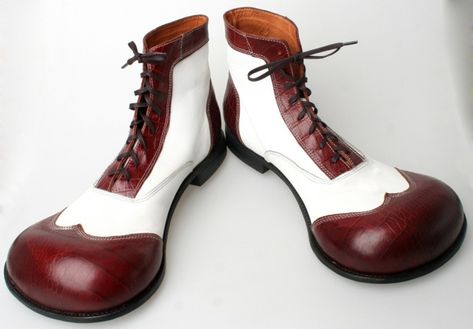 Clown Statue, Clown Shoes, Funky Shoes, Only Girl, Shoe Art, Dr. Martens Boots, Womens Oxfords, New Friends, Tap Shoes