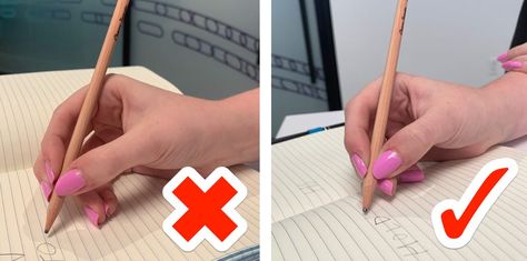 The Most Common, Standard Way to Hold a Pencil and How to Do It Taking Notes, My Drawings, A Pencil, Hold Me, Note Taking, Kids Learning, No Way, Do It, The Way