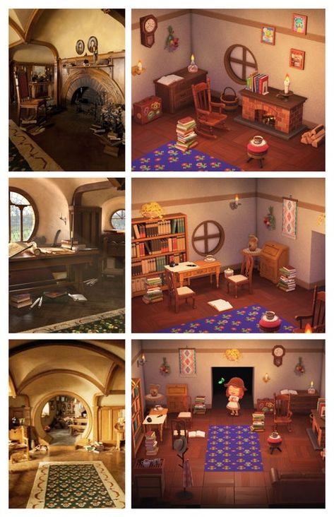 Acnh Hobbit Hole, Animal Crossing The Shire, Acnh Hobbit Island, Acnh The Shire, Acnh Hobbit Design, Animal Crossing Hobbit, Acnh Hobbit, Acnh Lotr, Hole In The Ground