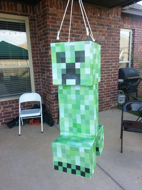 Pastel Minecraft, Minecraft Theme, Minecraft Room, Minecraft Birthday Party, Birthday Party Crafts, Minecraft Birthday, Minecraft Party, Boy Birthday Party, Boy Party