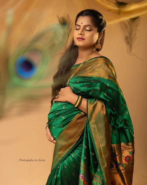 Capturing the pure essence of motherhood in an authentic style... . Book your favourite style for a photoshoot with @photography_by_anuja . For more information 👇 Inquire on WhatsApp 8767323170 . HMUA :@exclusivesalon1 . [Pregnancy photographer, pregnancy photoshoot, pregnancy photos, maternity photoshoot, maternity photographer, maternity photography India, maternity photographer India , sambhajinagar maternity photographer, sambhajinagar maternity photoshoot, newborn photographer, materni... Pregnancy Poses, Photoshoot Pregnancy, Photoshoot Newborn, Photoshoot Maternity, Maternity Photo Shoot, Maternity Poses, Maternity Photoshoot, Peacock Feathers, Peacock Feather