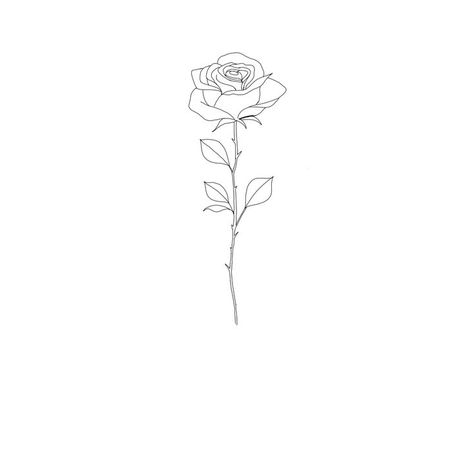 Fineline Rose Tattoo, Rose Tattoo Stencil, Simple Rose Tattoo, Ear Tattoo Ideas, Small Rose Tattoo, Mommy Tattoos, Cute Small Tattoos, Minimalist Tattoos, Classy Tattoos