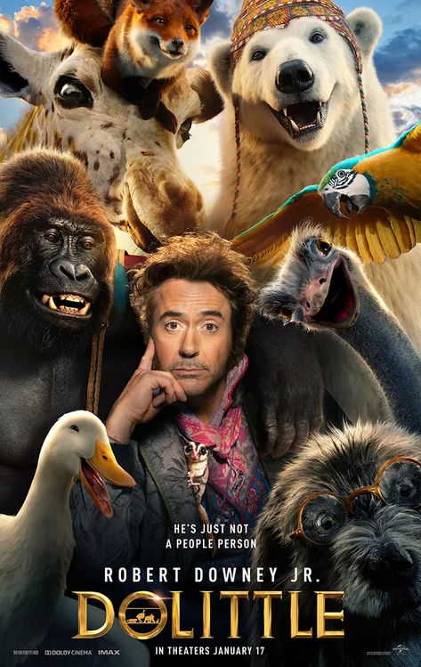 Free Movie Websites, Susan Downey, Urs Polar, Tam Film, Dr Dolittle, Gaming Poster, Robert Downey Jr., Film Trailer, Zombie Land