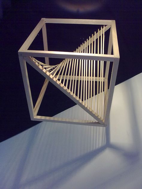 wood structure Geometric Sculpture, Wood Architecture, Arch Model, Parametric Design, Wood Model, Edit Photos, Cube Design, Cultural Architecture, Wood Structure