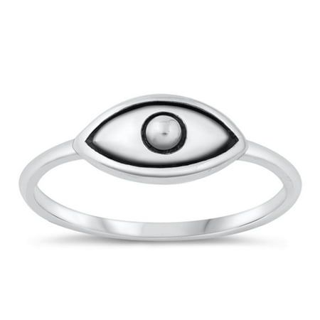 Unique Evil Eye Ring .925 High Polished Sterling Silver Band Jewelry Female Male Unisex Size 10 All our silver jewelry is crafted from .925 silver also commonly referred to as sterling silver. Sterling silver is the standard for beautiful high-quality silver jewelry and cannot be replicated by lower priced silver plated jewelry. It is 92.5% pure silver, mixed with alloys to add strength and durability to stand the test of time. Keep your fine jewelry shiny and elegant by storing it properly. Jew Evil Eye Ring Silver, Tarnish Remover, Evil Eye Ring, Female Male, Ring Ideas, Band Jewelry, Eye Ring, Silver Plated Jewelry, Plated Jewelry