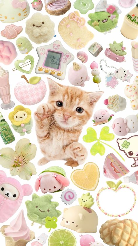 Cute Cat Aesthetic, Wallpaper Iphone Pink, Pink And Green Wallpaper, Cute Iphone Wallpaper Tumblr, Iphone Pink, Future Wallpaper, Wallpaper Cute, Aesthetic Nature, Iphone Wallpaper Themes