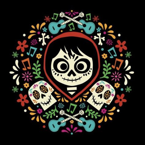 Coco Art, Kids Projects, Disney Tattoos, Projects For Kids, Sugar Skull, Disney Pixar, Pixar, Activities For Kids, Coco