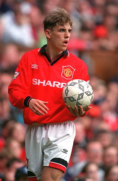 Phil Neville of Man Utd in 1995. Feeling Is The Secret Neville, I Am Neville Goddard, Isn't It Wonderful Neville Goddard, Neville Goddard Books, Phil Neville, Manchester United Art, Man Utd Crest, Manchester United Legends, Soccer Players