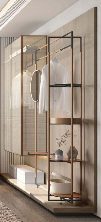 Arabic Living Room, Room Wardrobe, Open Wardrobe, Luxury Closets Design, Open Closet, Wardrobe Room, Shelving Design, Flat Interior, Luxury Bedroom Master