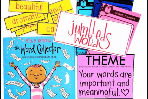 Esl Vocabulary Activities, Peter Reynolds, Peter H Reynolds, Daycare Curriculum, First Week Activities, One Little Word, Author Study, Interactive Read Aloud, Esl Vocabulary