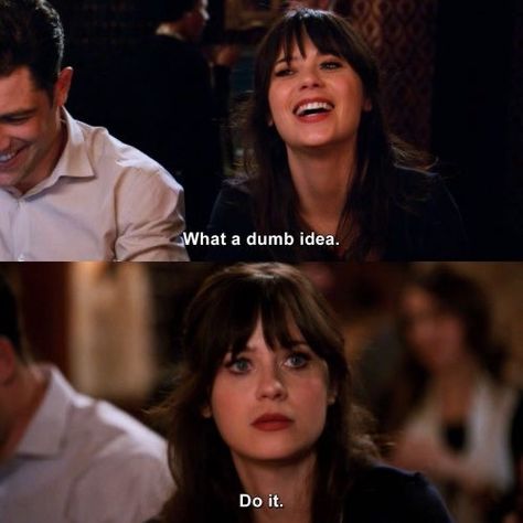 New Girl Memes, Sitcoms Quotes, Funny Sitcoms, New Girl Tv Show, Meme Joke, New Girl Quotes, Tv Show Genres, Jessica Day, Nick Miller