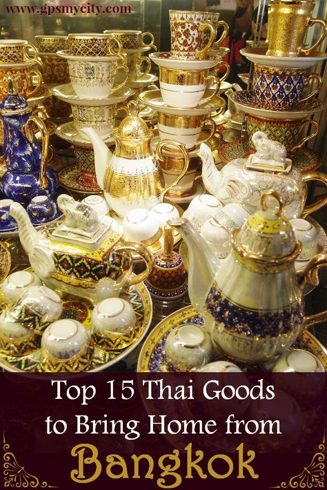 Looking for the perfect trip memento? These 15 Thai products make great travel souvenirs to bring home from Bangkok. They are great gifts for relatives and friends too. Bangkok Guide, Bangkok Shopping, Thailand Honeymoon, Thailand Vacation, Thailand Trip, Fisherman Pants, Bangkok Travel, Travel Destinations Asia, What To Buy