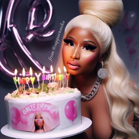 Micki Minaj, Nicki Minaj Birthday, Nicki Minaj Pictures, Paper Notebook, Nicki Minaj, Notebook, Dolls, Birthday