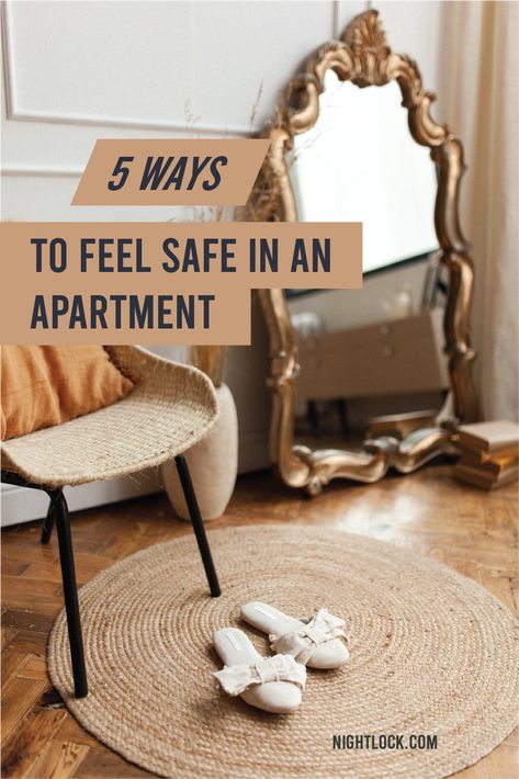 Apartment living can have its ups and downs, especially when it comes to safety. When you own a home, your safety is your responsibility but when you are renting an apartment, you leave the task up to someone else. But, there’s no reason you shouldn’t feel just as safe in an apartment as a house. Here are a few things apartment dwellers can do to ensure their own safety. Safety Apartment, Apartment Security Ideas, How To Save For An Apartment Fast, Apartment Safety Tips For Women, Apartment Safety Hacks, Renting Decorating, Security System For Apartment, Apartment Safety, Apartment Security