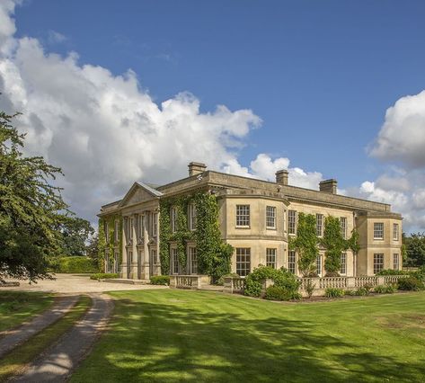 Country Life Property on Instagram: “Georgian Bledisloe House in Gloucestershire presides over unspeakably pretty undulating parkland on the edge of the village of Coates, less…” Bledisloe House, On The Edge, The Village, Country Life, The Edge, Home And Garden, House Styles, Architecture, On Instagram