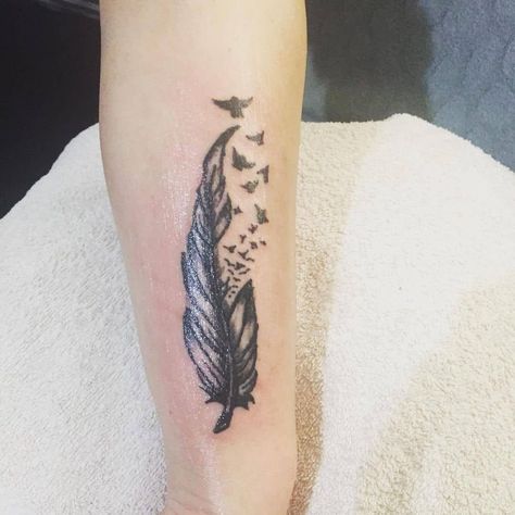 Native American Feather Tattoo 1 Trees Tattoos, Native American Feather Tattoo, Feather Tattoo Ideas, Eagle Feather Tattoos, Feather Tattoo Arm, Small Feather Tattoo, 2023 Pedicure, Indian Feather Tattoos, Dna Strand