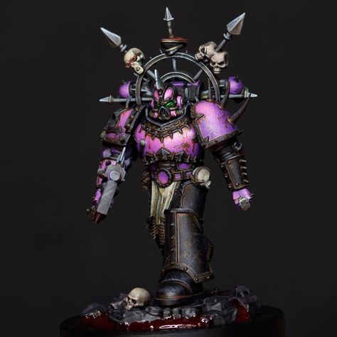 David Colwell’s Instagram profile post: “Hey legends! So I just finished this model on Sunday for the Majorkill YouTube competition with which I won best kit bashed entry which is…” Warhammer Emperor, Warhammer 40k Emperor, Warhammer Eldar, Chaos Daemons, Chaos Legion, 40k Armies, Warhammer 40k Figures, Warhammer Figures, Warhammer Paint