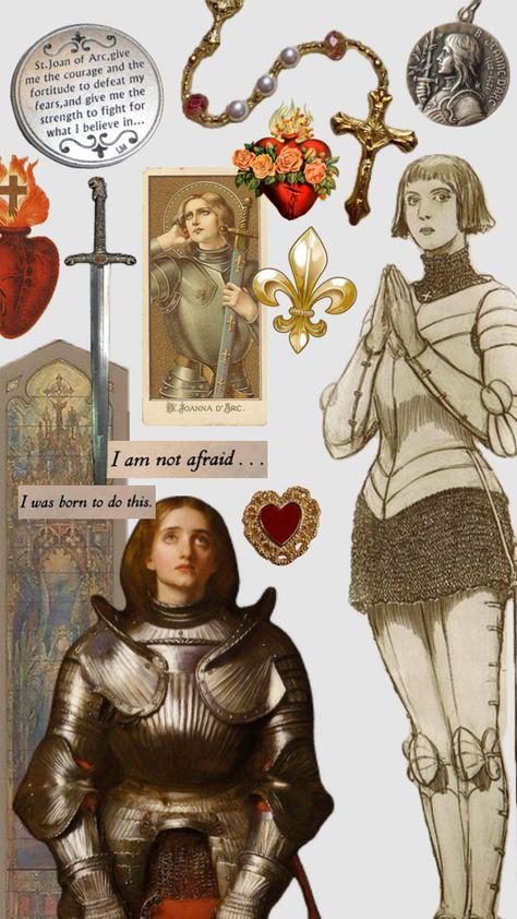 Joan Of Arc Costume, Santa Joana D'arc, Catholic Wallpaper, Christian Cartoons, Saint Joan Of Arc, Virgin Mary Art, $b Wallpaper, St Joan, Joan Of Arc