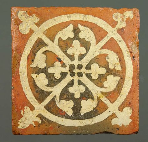 Medieval Tiles, Medieval Symbols, Tintern Abbey, Ancient Tiles, Medieval Pattern, Medieval Design, Medieval Life, Antique Tiles, Art Ancien