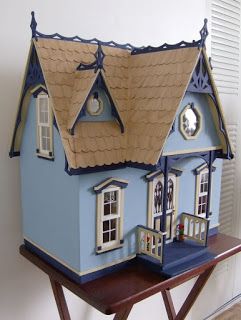 More Minis Dollhouses: Finishing Your Dollhouse Vermont Dollhouse, Magnolia Dollhouse, Orchid Dollhouse, Cardboard Dollhouse, Orchid House, Dollhouse Lighting, Putz Houses, Victorian Dolls, Dollhouse Kits