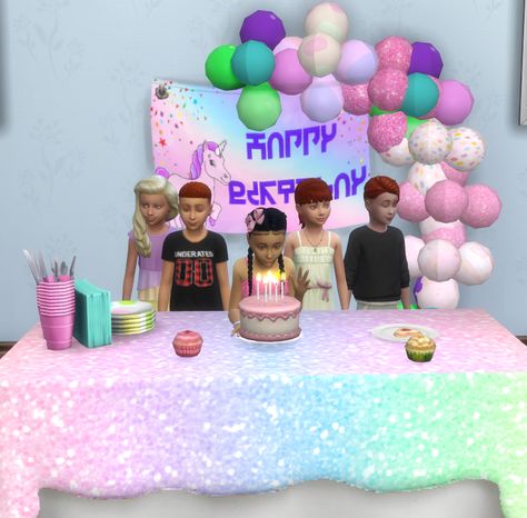 SIMS 4 BIRTHDAY BASH STUFF PACK Sims 4 Birthday Decor, Sims 4 Party Decor Cc, Sims 4 Balloons Cc, Sims 4 Cc Birthday Party Decor, Sims 4 Birthday Party Cc, Sims 4 Party Outfits, Sims 4 Party Cc, Kiko Vanity, Fairy Video