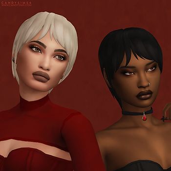 ROSE HAIR | CandySims The Sims 4 Cc Female Short Hair, Sims 4 Hair Rollers Cc, Pixie Haircut Sims 4 Cc, Sims 4 Cc Pixie Haircut, Sims 4 Shaved Hair Cc, Sims 4 Cc Shaved Hair Female, Sims 4 Layered Hair, Sims 4 Female Short Hair, Ts4 Short Hair Cc