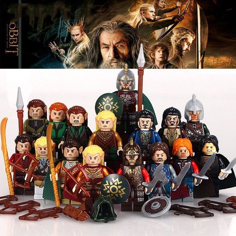 Lego Lord Of The Rings, Lord Of The Ring, D&d Minis, The Lord Of The Rings, Lego Minifigures, Ring Fit, Lego Sets, The Ring, Original Gift