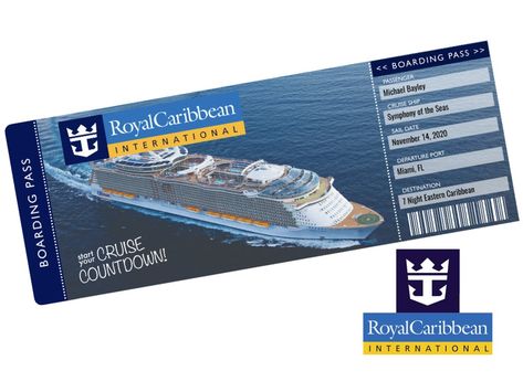 Free Printable Cruise Ticket Template Cruise Ship Boarding Pass Template, Cruise Boarding Pass Template Free, Cruise Ticket Template Free, Cruise Invitation, Ticket Template Free Printables, Ticket Template Free, Cabo San Lucas Resort, Cozumel Cruise, Cruise Tickets