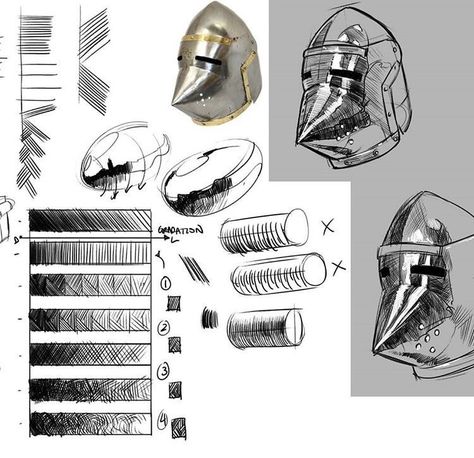 Peter Han, Ink Drawing Techniques, Comic Tutorial, Texture Drawing, Art Basics, Basic Drawing, Bd Comics, Digital Painting Tutorials, Drawing Practice