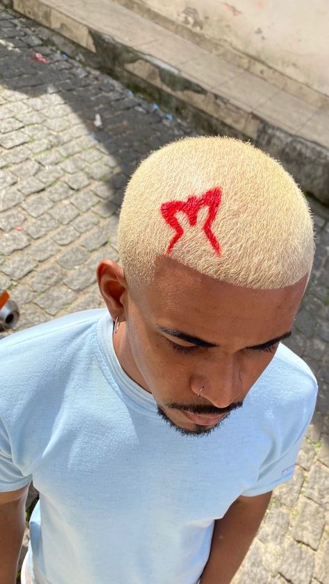 Short Hair Fade, Buzz Cut For Men, Buzz Cut Styles, Bleached Hair Men, Shaved Head Designs, Waves Hairstyle Men, Boys Colored Hair, Short Dyed Hair, Buzz Cut Hairstyles