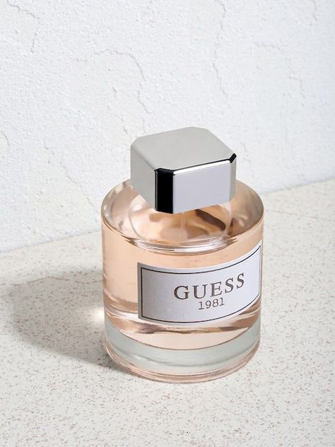 GUESS Women 1981 Eau De Toilette 100ml Cash Transfer, Guess Women, Men's Fragrance, Warm Fragrance, Celebrity Perfume, Sweet Fragrances, Fresh Fragrances, Glass Perfume Bottle, Rainy Day Outfit