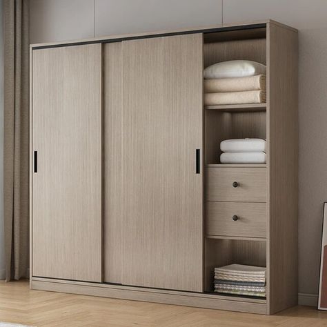 Hanging Multifunction Wardrobe Luxury Modern Drawers Wooden Hotel Wardrobe Closet Sliding Doors Placard De Vetement Furnitures - AliExpress Wardrobe Luxury Modern, Wardrobe Closet Sliding, Flush Sliding Wardrobe Doors, Wooden Slider Wardrobe Design, Wooden Sliding Wardrobe, Sliding Door Closet, Hotel Wardrobe, Matt Finish Wardrobe Sliding, Sliding Door Wardrobe With Dressing Unit