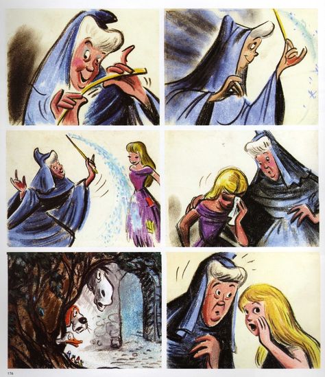 Artist Bill Peet did the storyboard sketches for Walt Disney’s "CINDERELLA" (RKO-Walt Disney Studios, 1950). Movie Storyboard, Disney Storyboard, Claire Keane, Pixar Concept Art, Bill Peet, Disney Animation Art, Cinderella Art, Art Of Disney, Storyboard Drawing