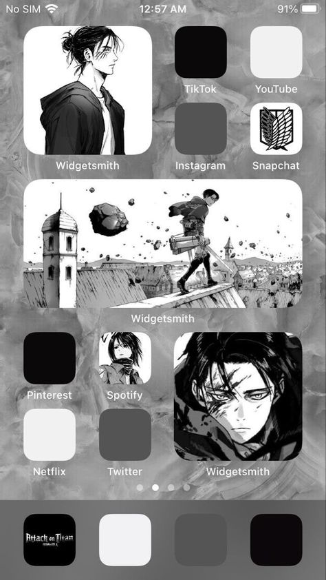 App Anime, Iphone Wallpaper Ios, Iphone Home Screen Layout, Animated Wallpapers For Mobile, Phone Inspiration, Iphone Organization, Iphone App Layout, Ios Design, Ios App Icon Design