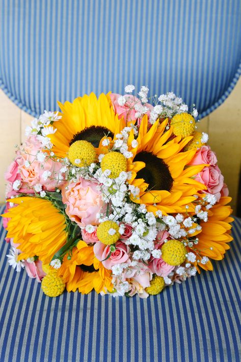 Sunflower And Peony, Sunflower Floral Arrangements, Itoh Peonies, Pink Peonies Bouquet, Wedding Flowers Sunflowers, Sunflowers And Roses, Planting Peonies, Sunflower Wedding Bouquet, Peony Bouquet Wedding