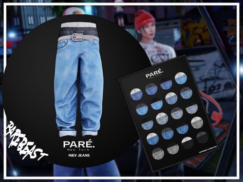 Sims 4 Cc Bapesta, Sims 4 Cc 90s Clothes Male, Sims 4 Stud Cc Clothes, Sims 4 Alpha Cc Clothes Male, Guy Sims 4 Cc, Sims Y2k, Crop Top Jeans, Sims 4 Men Clothing, Sims 4 Male Clothes