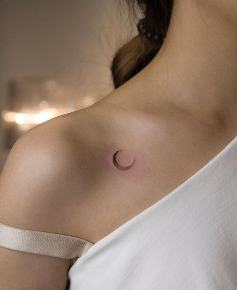 Moon On Hip Tattoo, Moon Tattoo Hip, Hip Tattoo, Tattoo Inspo, Moon Tattoo, Fish Tattoos, Jesus Fish Tattoo, Moon, Tattoos