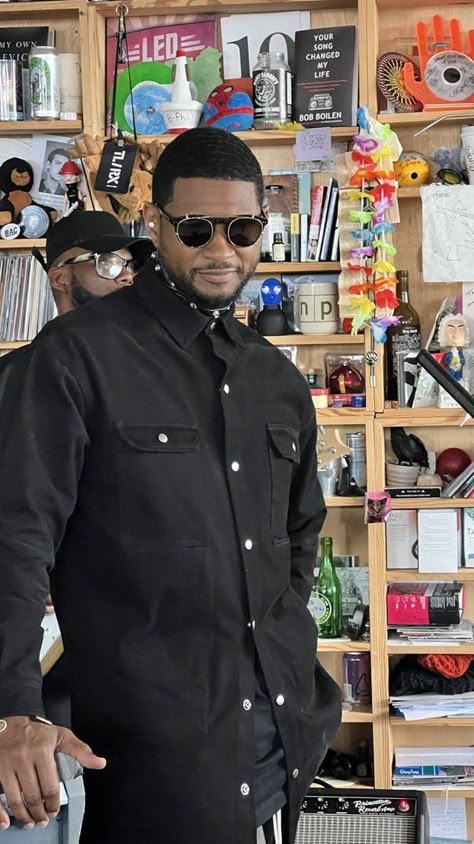 Usher Fashion, Usher Raymond, Tiny Desk, Lose My Mind, Change My Life, The Twenties, Chef's Jackets, The Conversation, Musician