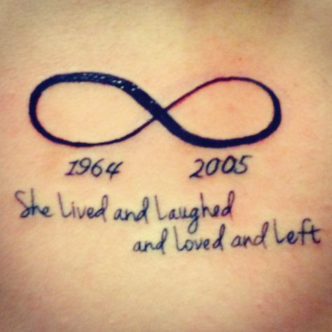 Infinity sign with a quote #tattoo I basically got these tattoo in memory of my Grandmother, to show my respect and gratitude for all she did for me. Black Tiger Tattoo, Spouse Tattoos, Maori Tattoos, Date Tattoos, Music Tattoo Designs, Парные Тату, Infinity Tattoos, No Bad Days, Memorial Tattoos