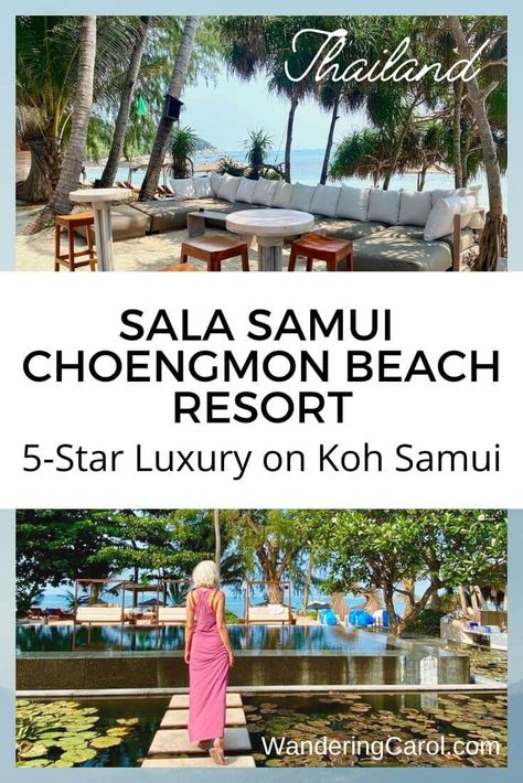 With a idyllic setting on gorgeous Choeng Mon Beach in Koh Samui, Thailand, Sala Samui Choengmon Beach Resort offers low key elegance, privacy and Instagram-worthy pools. Resort Color Palette, Kho Samui, Choeng Mon Beach, Singapore With Kids, Asia Places, Travelling Thailand, Plunge Pools, Chaweng, Koh Chang