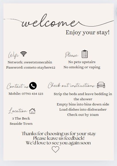 Welcome Sign for Airbnb Hosts, holiday Rental Printable, Guest Arrival Poster, Template for house rental, House Rules, Wifi, house info Arrival Poster, Rental House, Air Bnb, Airbnb Host, House Rules, Holiday Rental, Poster Template, House Rental, Welcome Sign