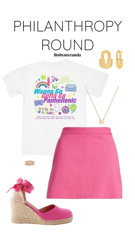 BAMA RUSH INSPO #outfitinspo #rush #bamarush #sororityrush #outfit #outfitinspiration Sorority Rush Week, Bama Rush, Rush Week Outfits, Rush Week, Sorority Recruitment Outfits, Rush Outfits, Recruitment Outfits, Week Outfits, Sorority Rush