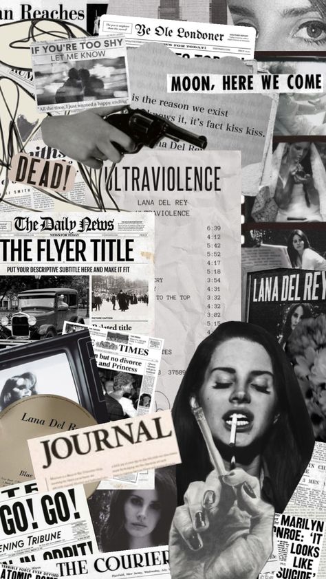 Retro Newspaper Aesthetic, News Paper Wallpaper, Lana Del Rey Newspaper, Aesthetic Newspaper Background, News Paper Aesthetic, Old Newspaper Aesthetic, News Paper Background, Ig Scrapbook, Old News Paper