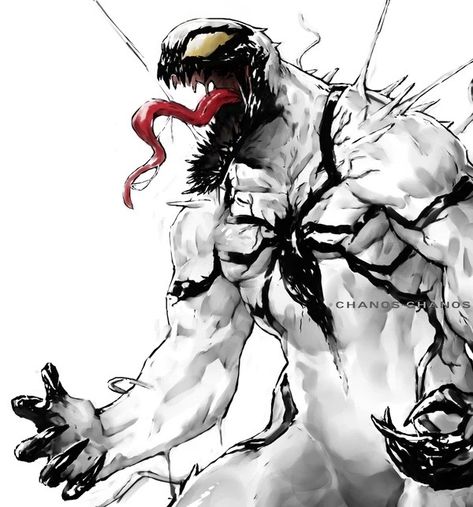 Anti Venom Marvel, Spider Carnage, Anti Venom, Symbiotes Marvel, Venom Art, Venom Comics, Bd Art, Spiderman Art Sketch, Marvel Tattoos