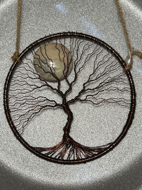 Tree Of Life Crafts, Wire Tree Of Life, Copper Wire Tree, Copper Wire Art, Craft Projects For Adults, Wire Art Sculpture, Wire Trees, Wire Tree, Wire Art